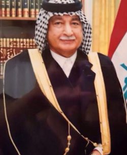 الشيخ اتله مهدي شخير الهيمص عشائر البوسلطان مواليد عام 1943