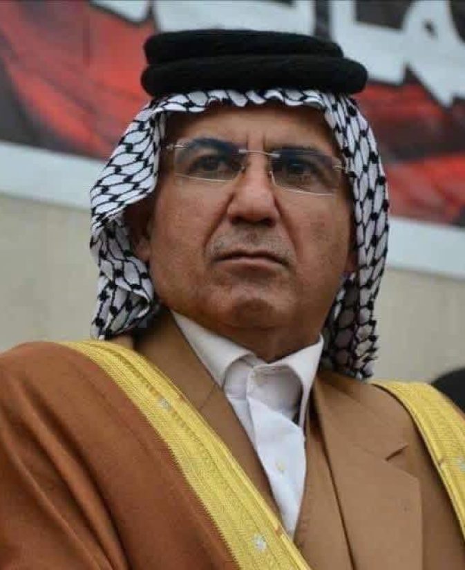 الشيخ علي اعلان الشعلان عشائر الكلابيين من مواليد عام 1959