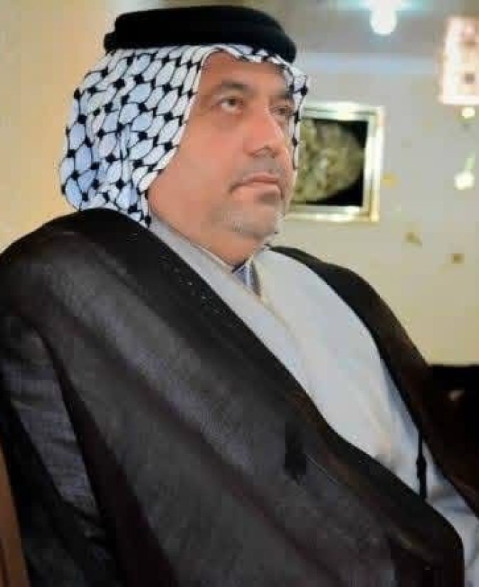 الشيخ فضل عبدالواحد عبدالحسين العصاد عشائر عبادة من مواليد عام 1963