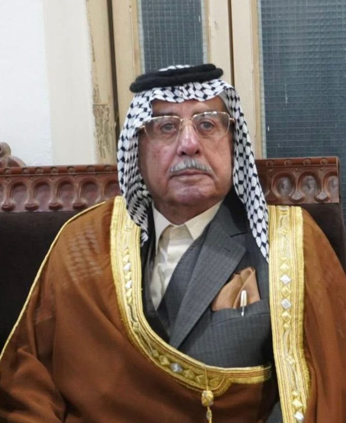 الشيخ غسان عبود الهيمص البو سلطان  مواليد عام 1946 شيخ عشائر البوسلطان